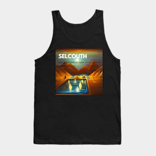 selcouth rare strange marvelous text sticker Tank Top